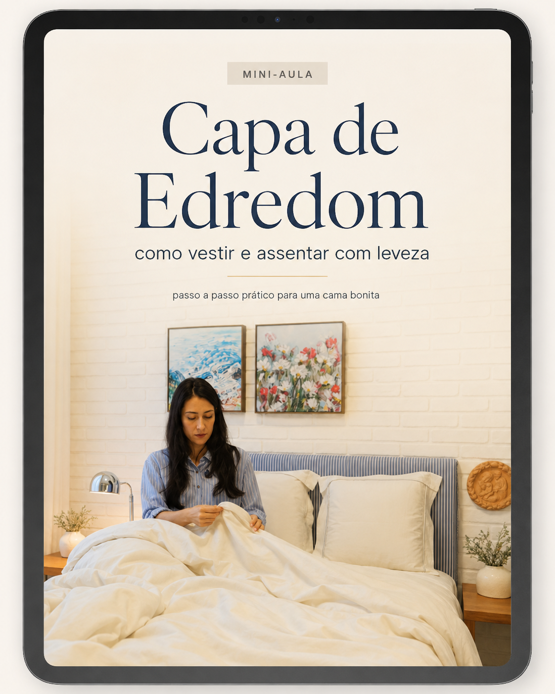 Mockup do Checklist da cama perfeita (ebook)